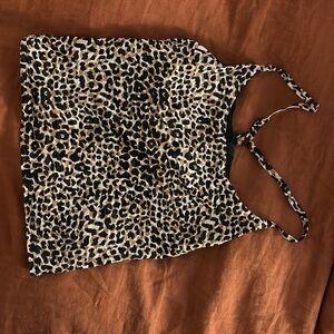 Outdoor Voices MoveFree Tank RARE leopard print